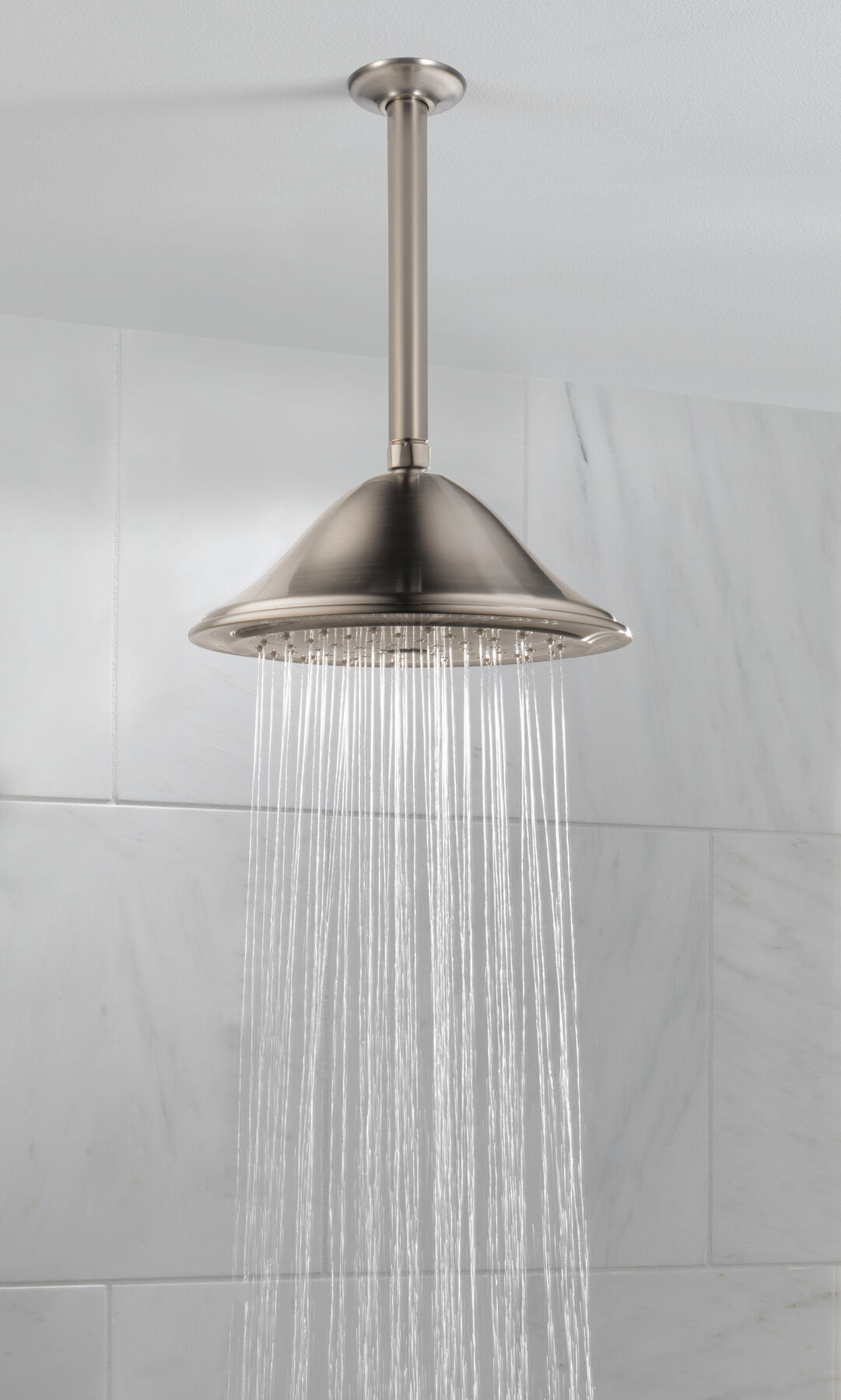 10" Ceiling Mount Shower Arm and Flange