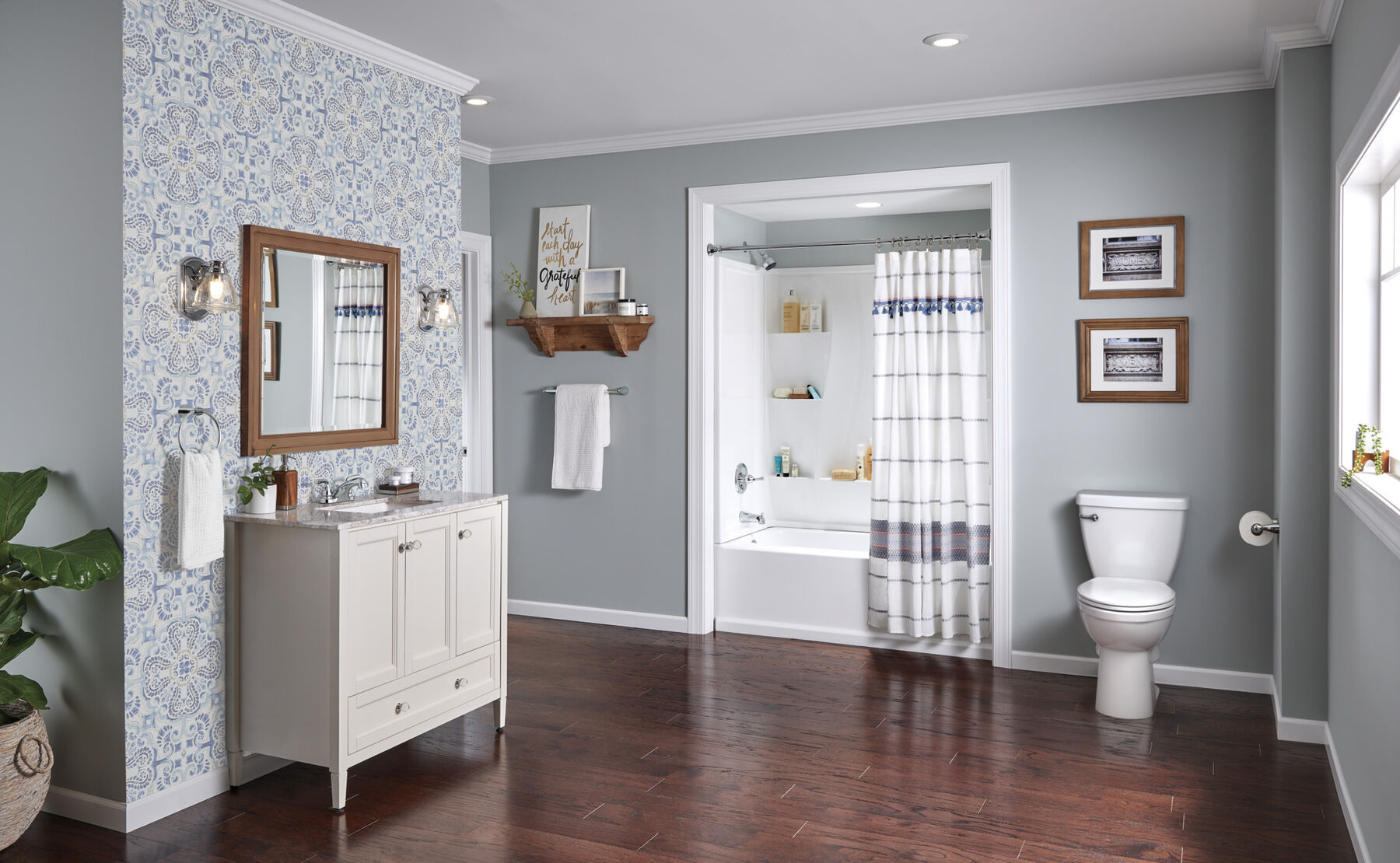 60" x 32" Bathtub Wall Set
