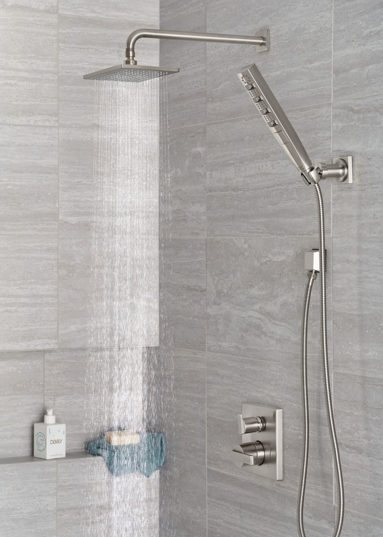 3-Setting Custom Shower Bundle with Raincan - 14 Series