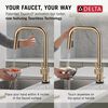 Touch2O&reg; with Touchless Technology Single Handle Pull-Down Kitchen Faucet