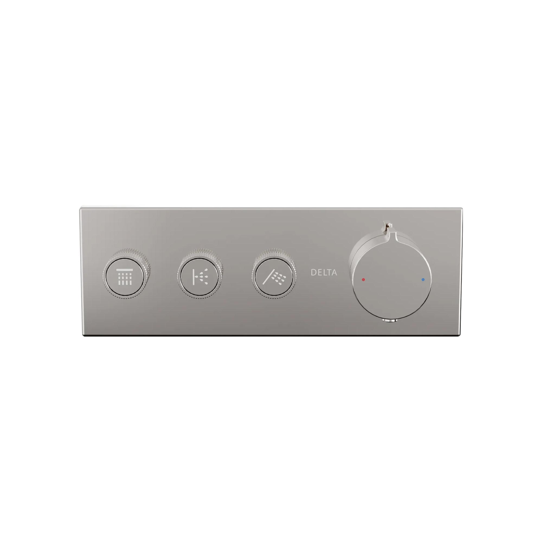 High Flow Push Button Themrostatic Trim 3 Outlet