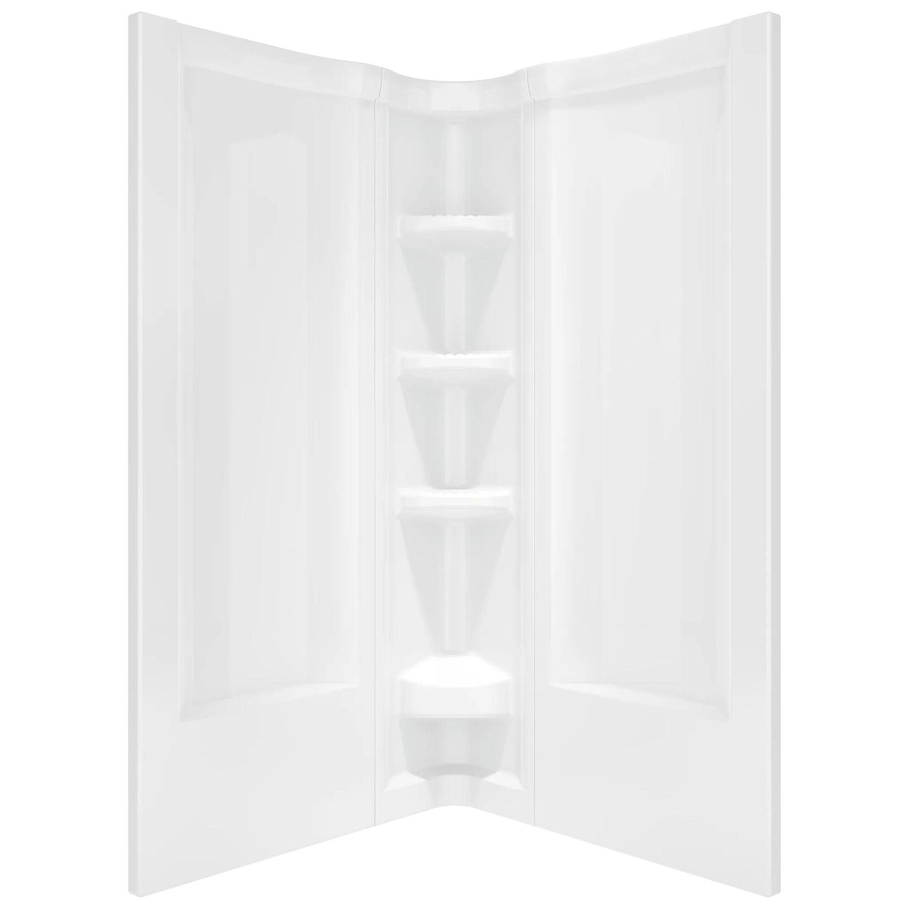 38" Neo Angle Shower Wall Set