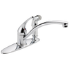 Single Handle Kitchen Faucet with Spray
