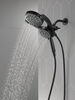 HydroRain&reg; 4-Setting Two-in-One Shower Head