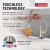 Single Handle Pull-Down Touch<sub>2</sub>O&reg; Technology Kitchen Faucet with Touchless Technology