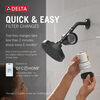Standard Shower Filter with 6-Setting Showerhead and Mount Bundle
