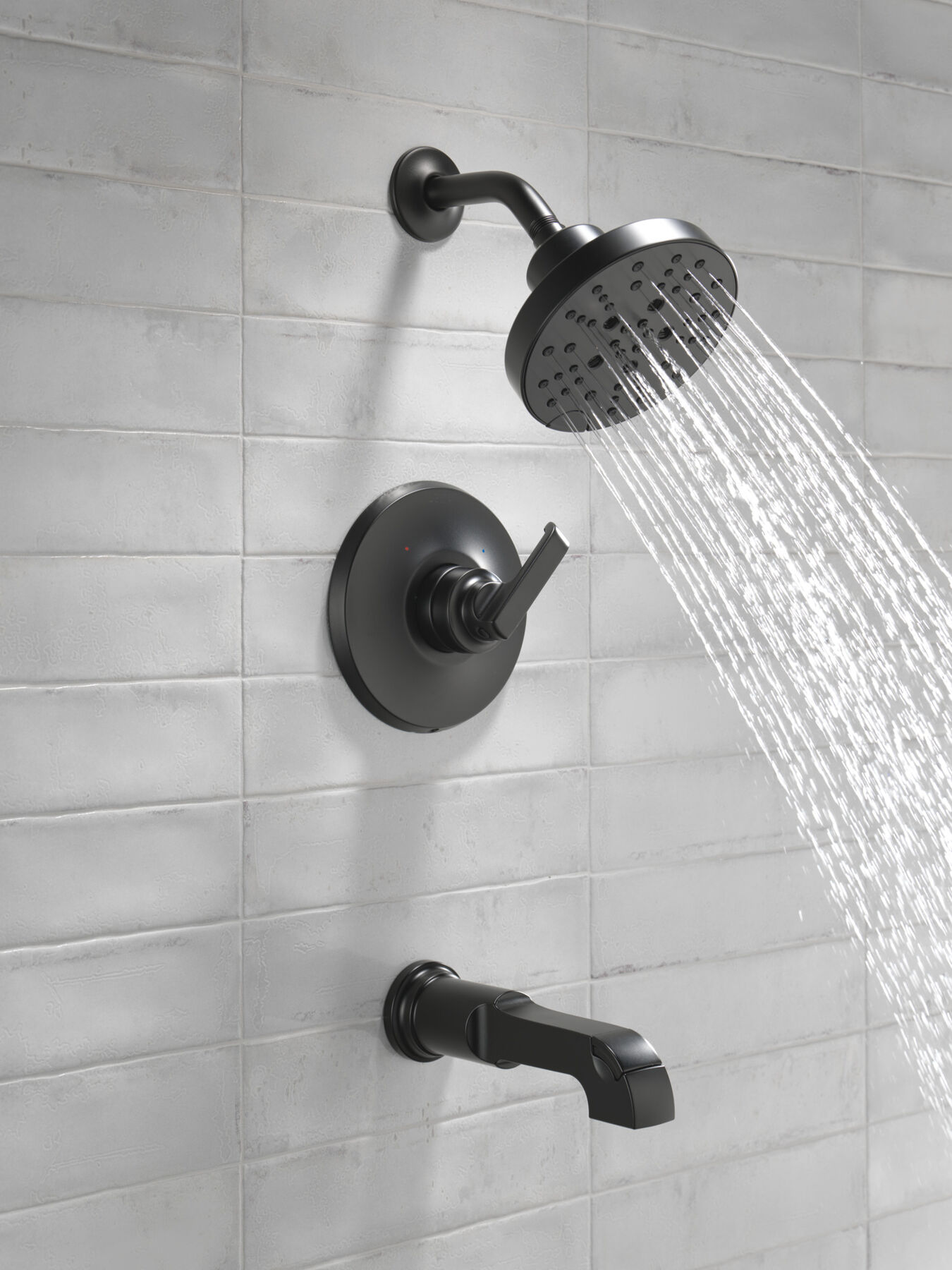 Tub Shower Trim with Universal Rough Bundle - 14S