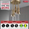 H<sub>2</sub>Okinetic&reg; Pendant Raincan Shower Head with LED Light