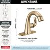 Single Handle Pull-Down Bathroom Faucet (Recertified)