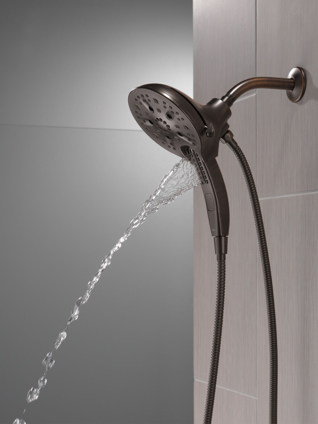 In2ition&reg; H<sub>2</sub>Okinetic&reg; 5-Setting Two-in-One Shower (Recertified)