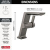 Single Handle Mid-Height Vessel Bathroom Faucet