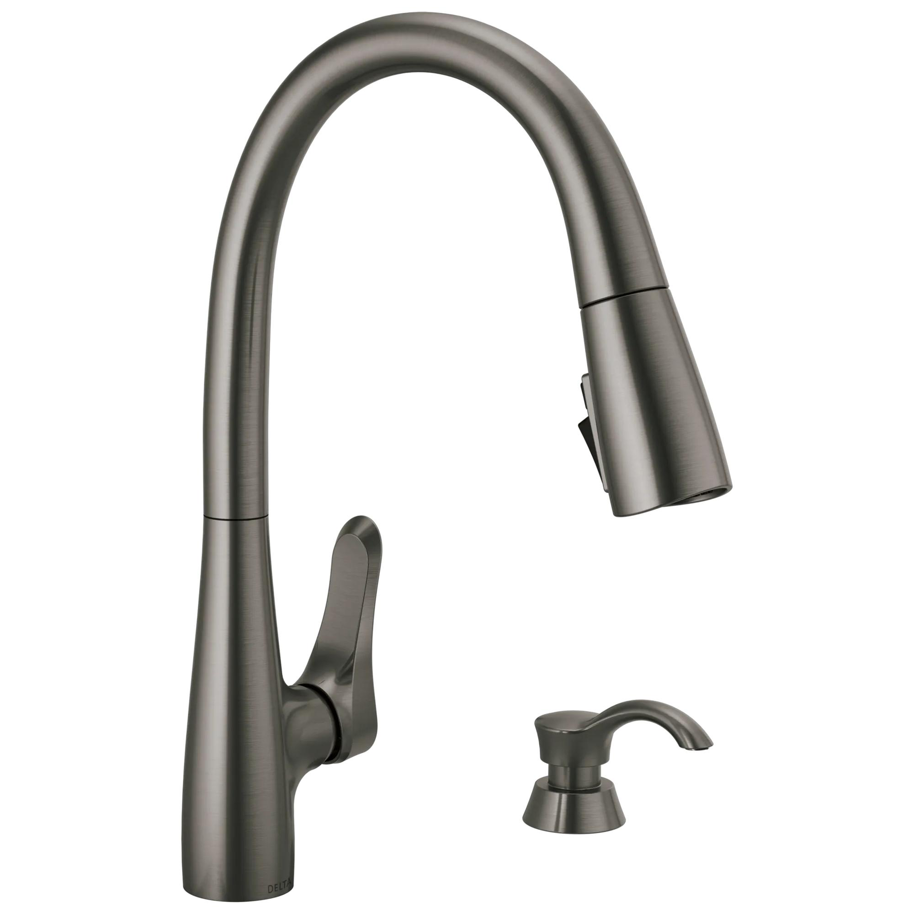 Pull-Down Kitchen Faucet w/Soap (Recertified)