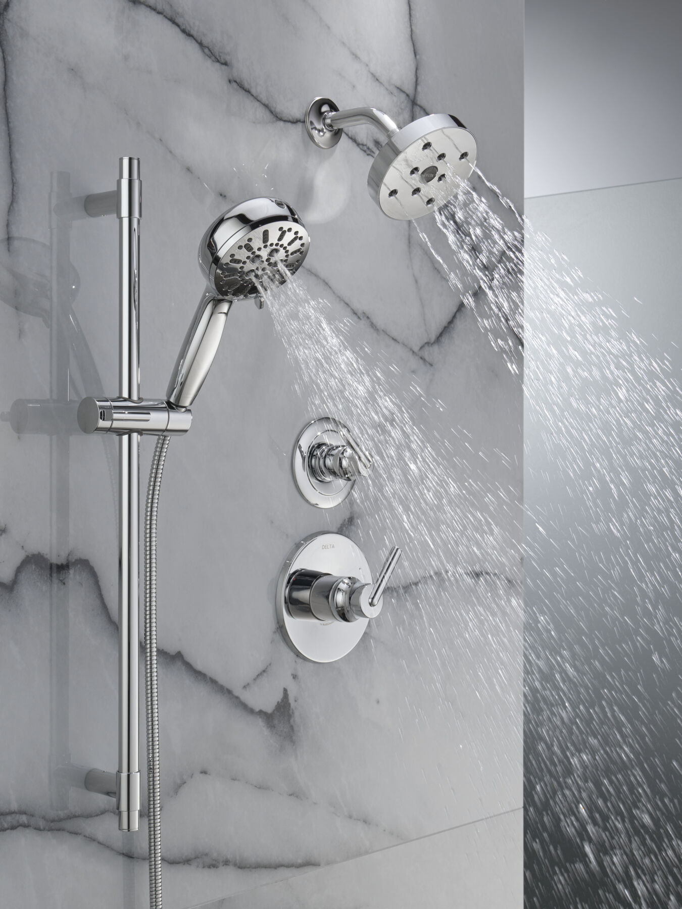 3-Function Custom Shower Bundle with ProClean Hand Shower