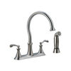 Two Handle Kitchen Faucet w/ spray