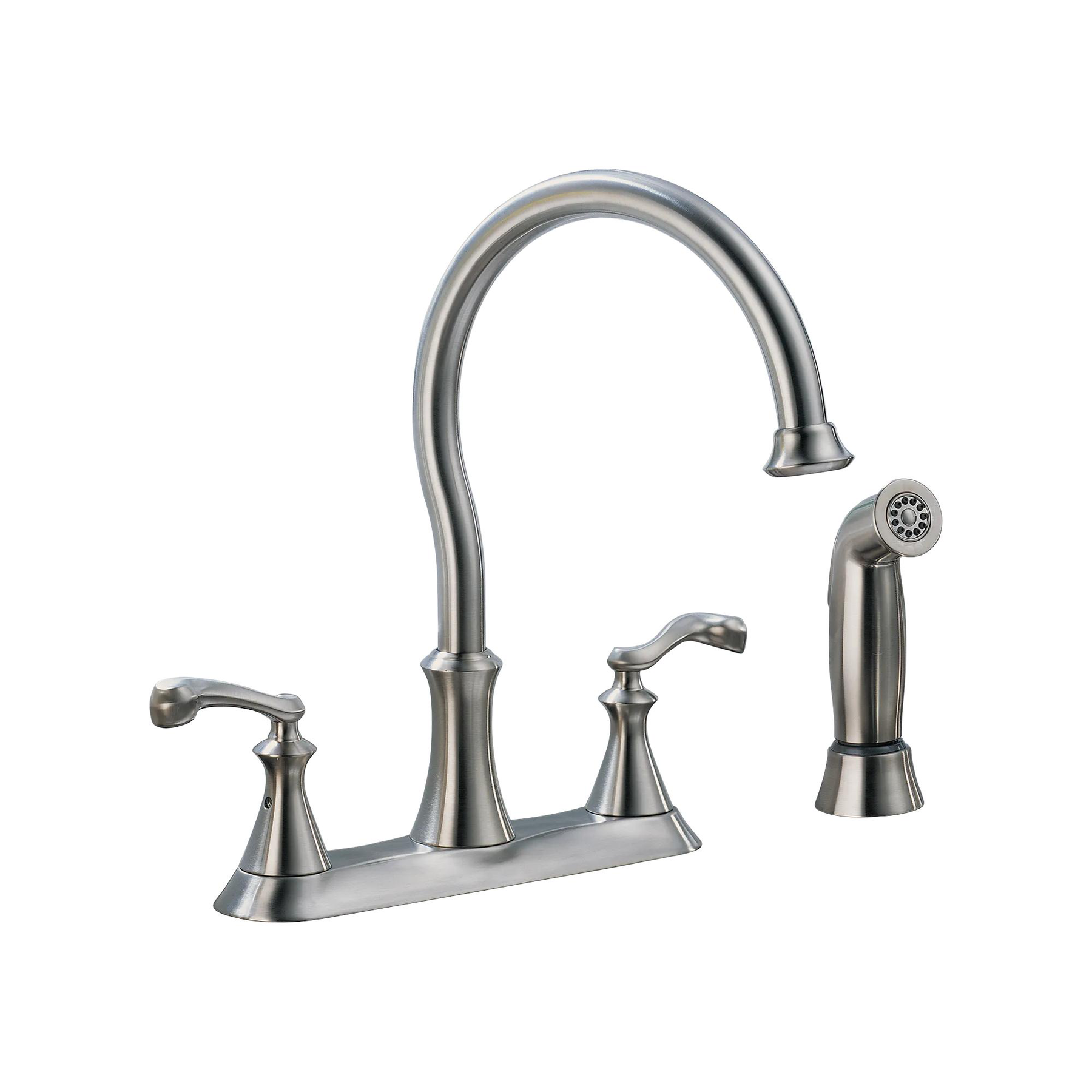 Two Handle Kitchen Faucet w/ spray