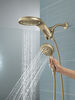 HydroRain&reg; H<sub>2</sub>Okinetic&reg; 5-Setting Two-in-One Shower Head