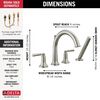 Roman Tub Trim with Hand Shower