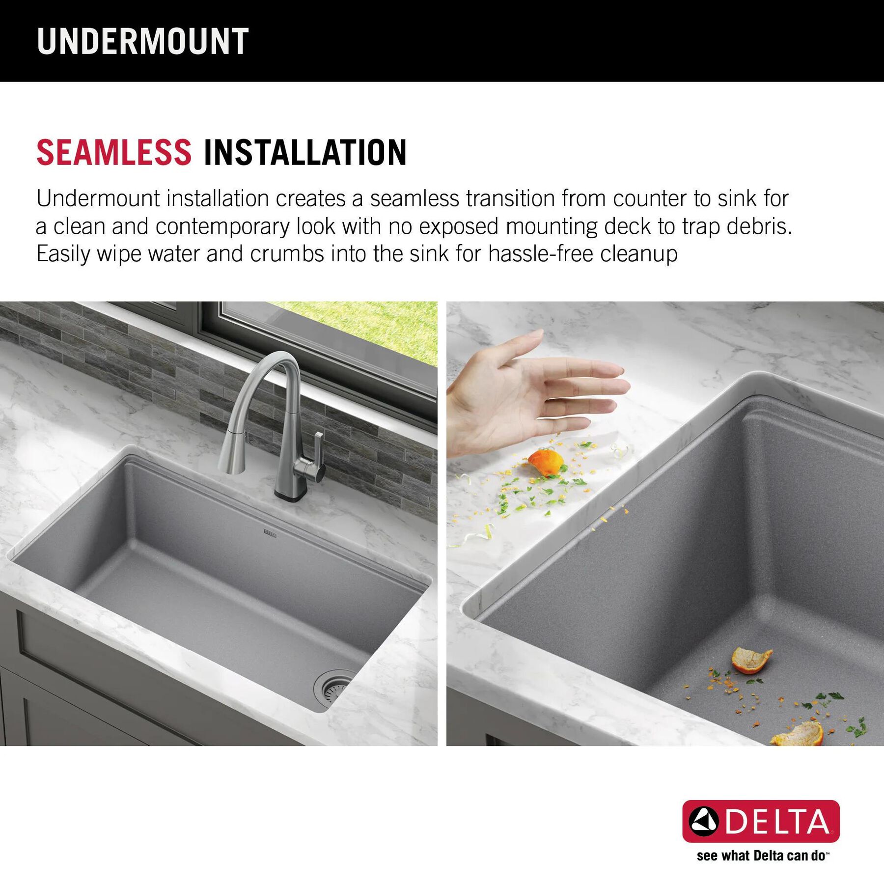 30&rdquo; Granite Composite Workstation Kitchen Sink Undermount Single Bowl with WorkFlow&trade; Ledge and Accessories in Dark Grey