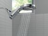HydroRain&reg; 5-Setting Two-in-One Shower Head