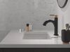 Single Handle Pull-Down Bathroom Faucet