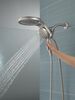 HydroRain&reg; H<sub>2</sub>Okinetic&reg; 5-Setting Two-in-One Shower Head
