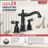 Two Handle Widespread Bathroom Faucet