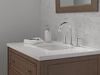 Two Handle Widespread Pull-Down Bathroom Faucet