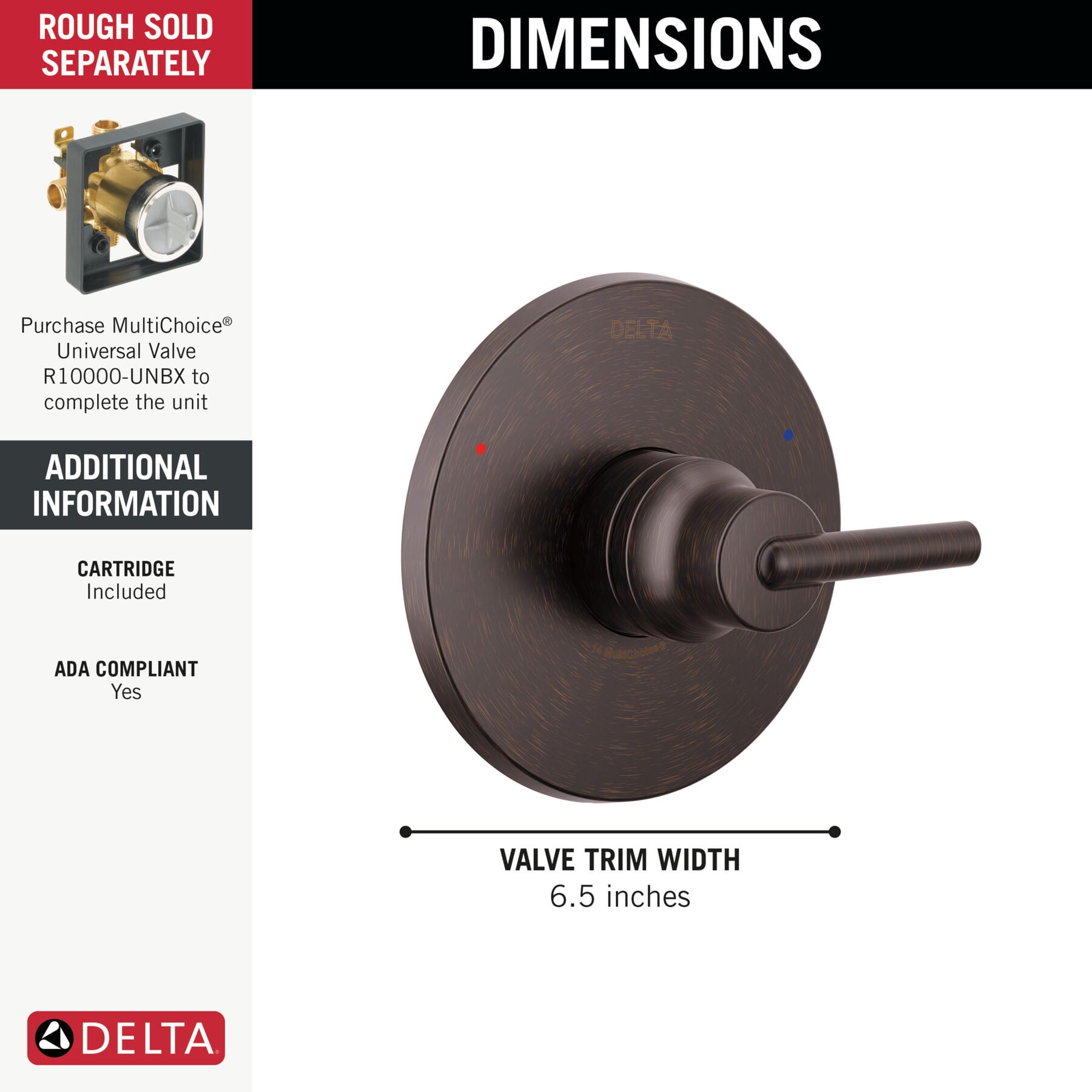 Monitor&reg; 14 Series Valve Only Trim