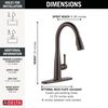 VoiceIQ&reg; Single Handle Pull-Down Faucet with Touch<sub>2</sub>O&reg; Technology (Recertified)