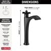 Single Handle Vessel Bathroom Faucet