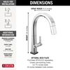 Touch<sub>2</sub>O&reg;  Pull-Down Kitchen Faucet (Recertified)