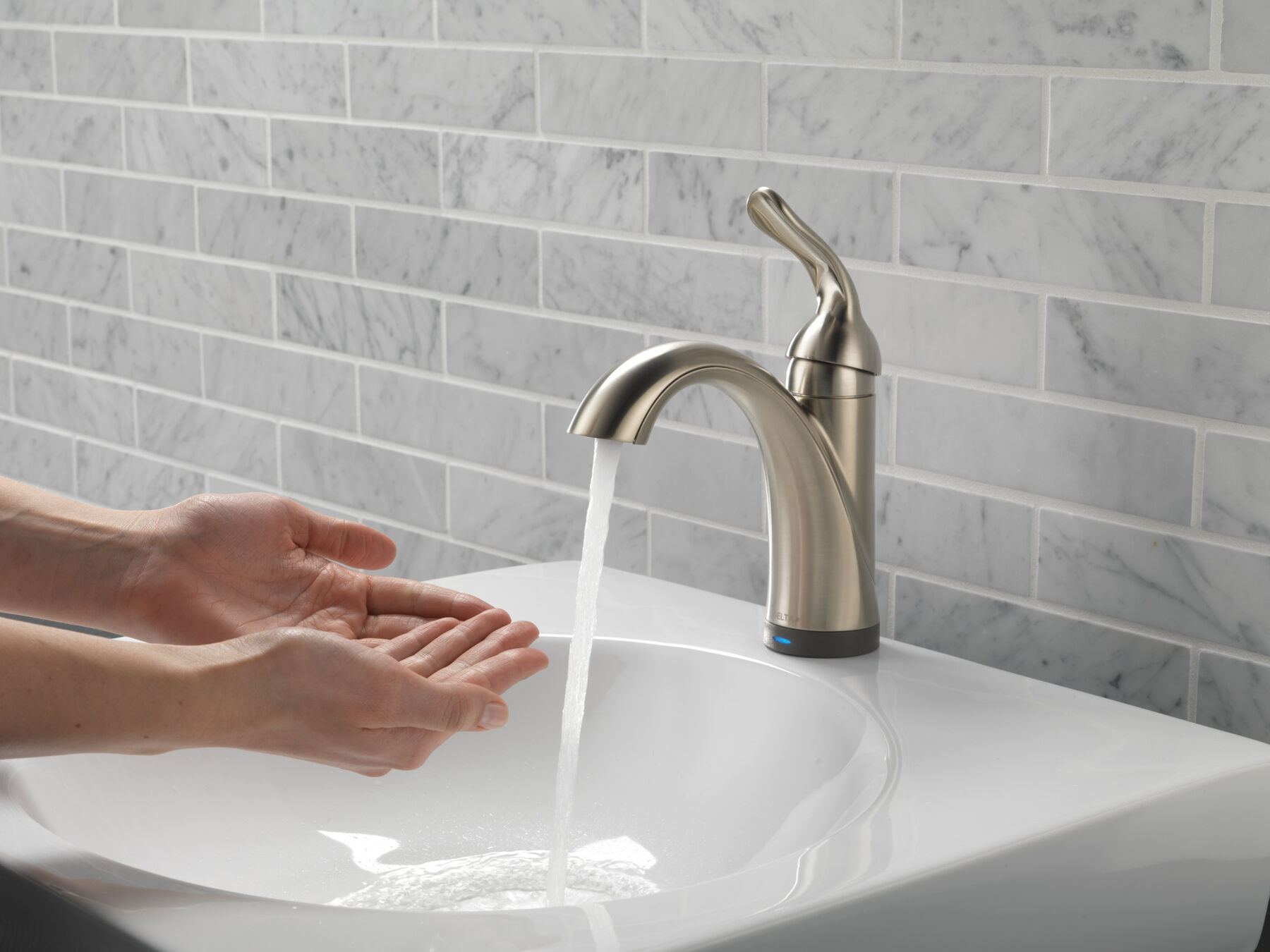 Touch2O&reg; Bathroom Faucet with Touchless Technology (Recertified)