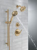 7-Setting Slide Bar Hand Shower with Cleaning Spray