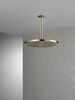 Single-Setting Metal Raincan Shower Head
