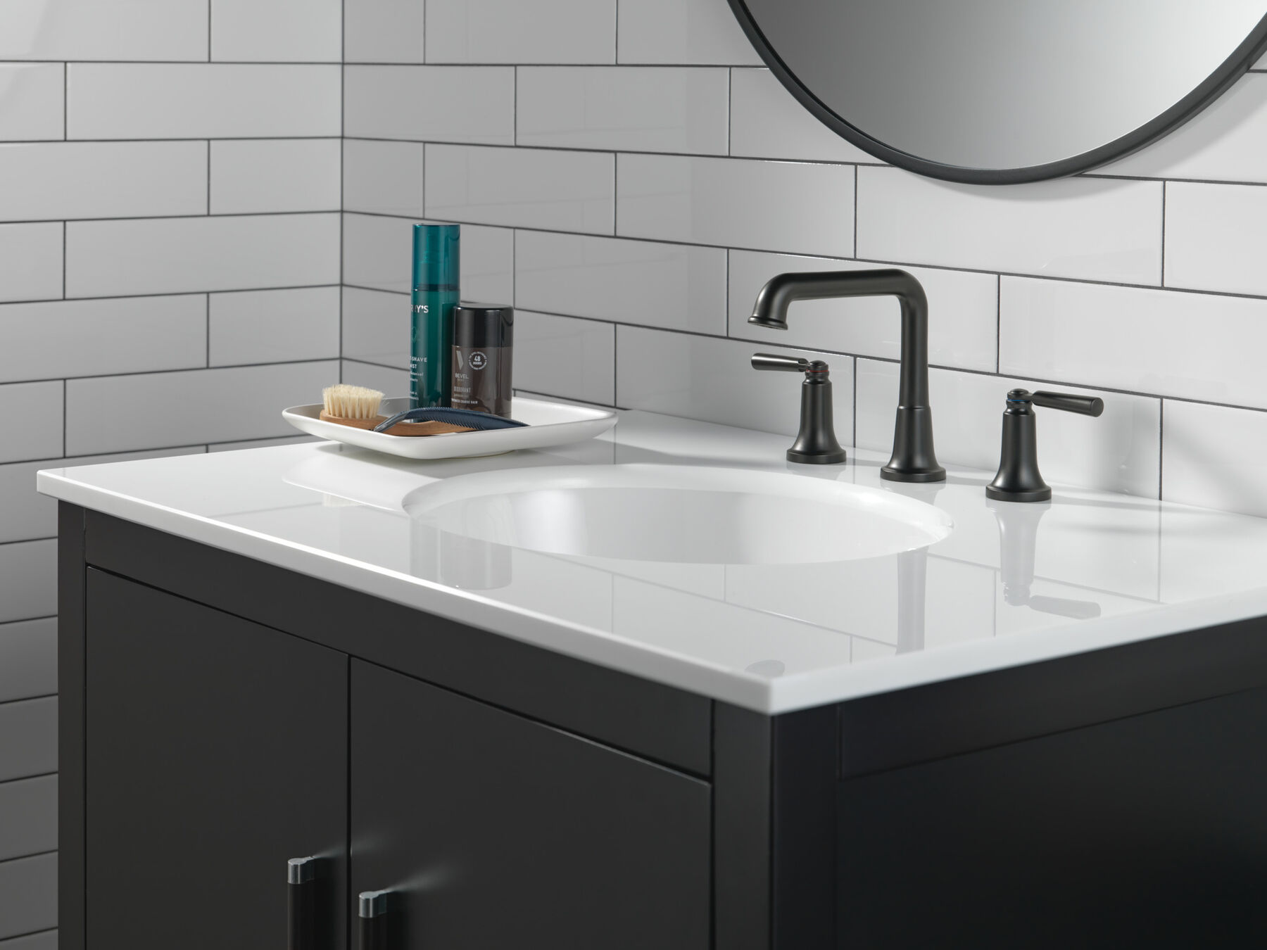 Two Handle Widespread Bathroom Faucet