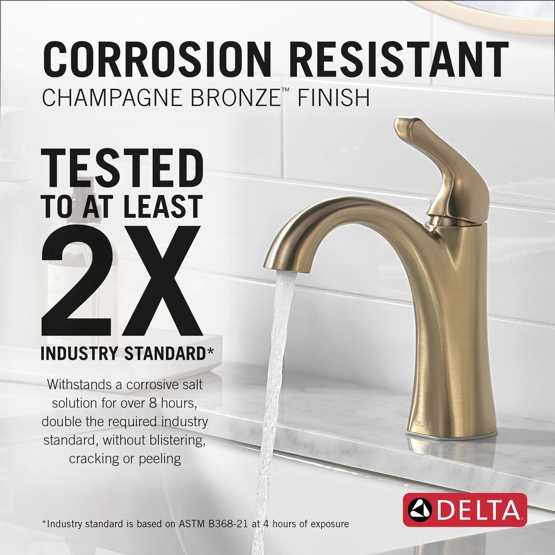 Single Handle Centerset Bathroom Faucet