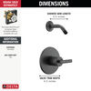 Monitor 14 Series Shower Trim - Less Head
