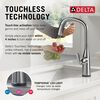 VoiceIQ&reg; Single Handle Pull-Down Faucet with Touch<sub>2</sub>O&reg; Technology