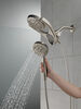 HydroRain&reg; 4-Setting Two-in-One Shower Head