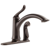 Single Handle Kitchen Faucet with Integral Spray