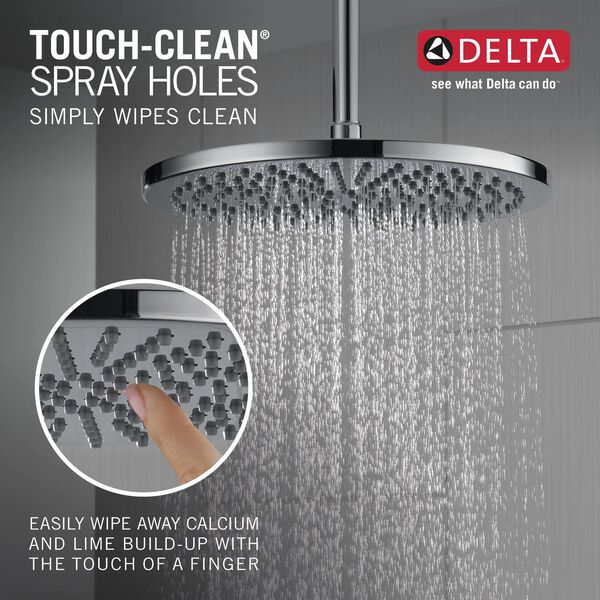 Single-Setting Metal Raincan Shower Head in Lumicoat® Chrome 52158-PR25 ...