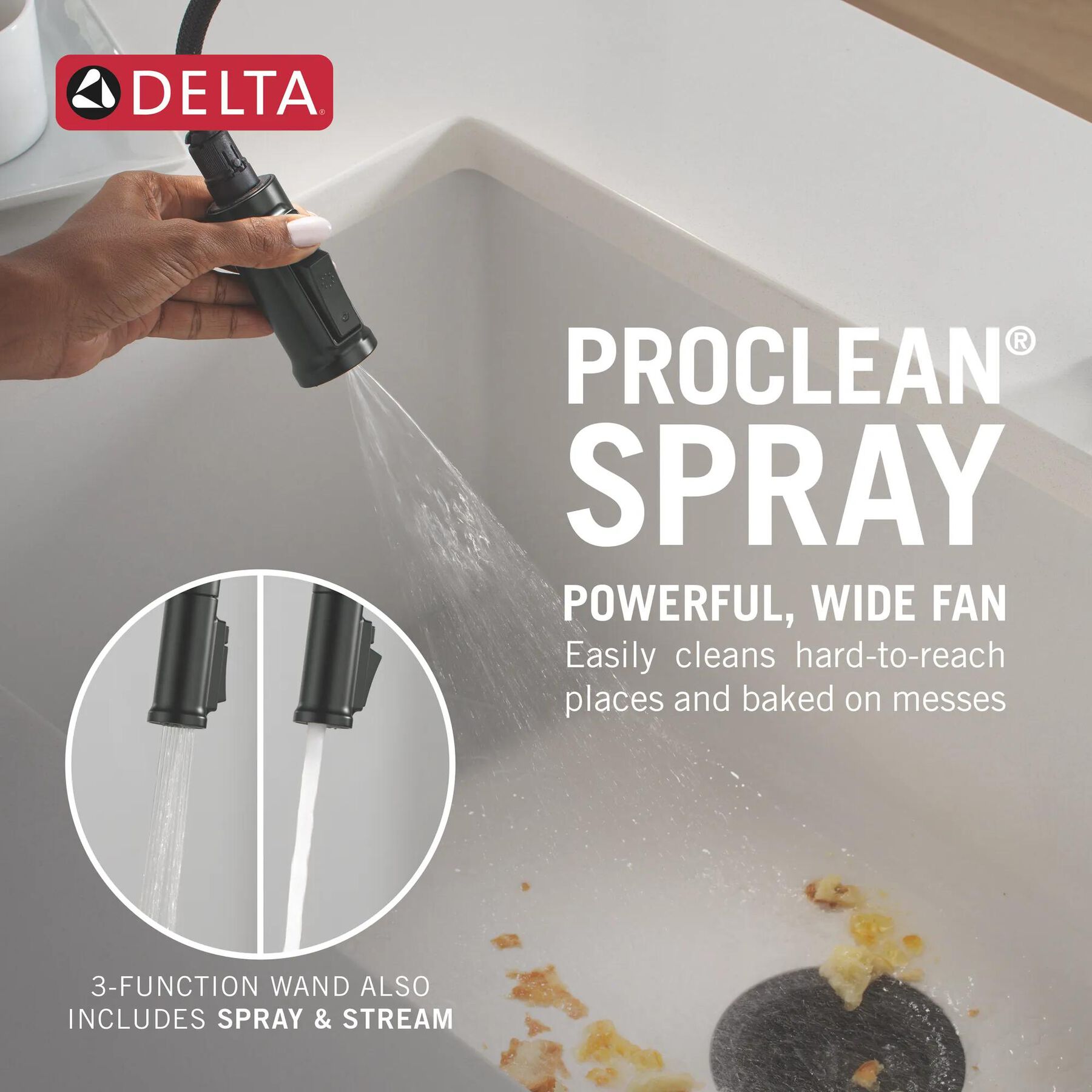 Single Handle Pull-Down Kitchen Faucet