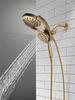 HydroRain&reg; 4-Setting Two-in-One Shower Head