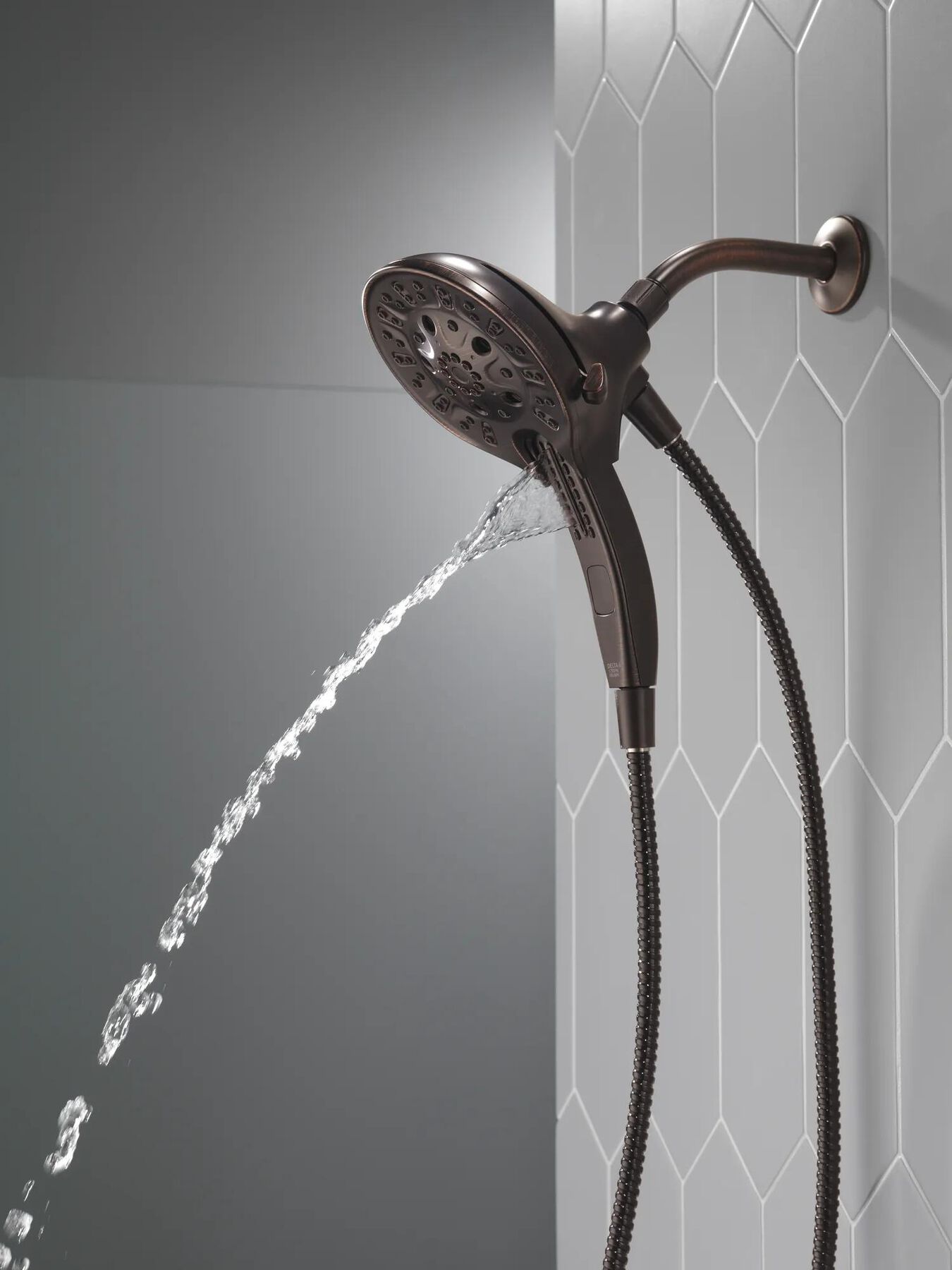 H2Okinetic&reg;&nbsp;In2ition&reg;&nbsp;5-Setting Two-in-One Shower