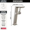 Single Handle Vessel Bathroom Faucet