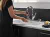 Single Handle Pull-Down Kitchen Faucet with Soap Dispenser and ShieldSpray&reg; Technology (Recertified)