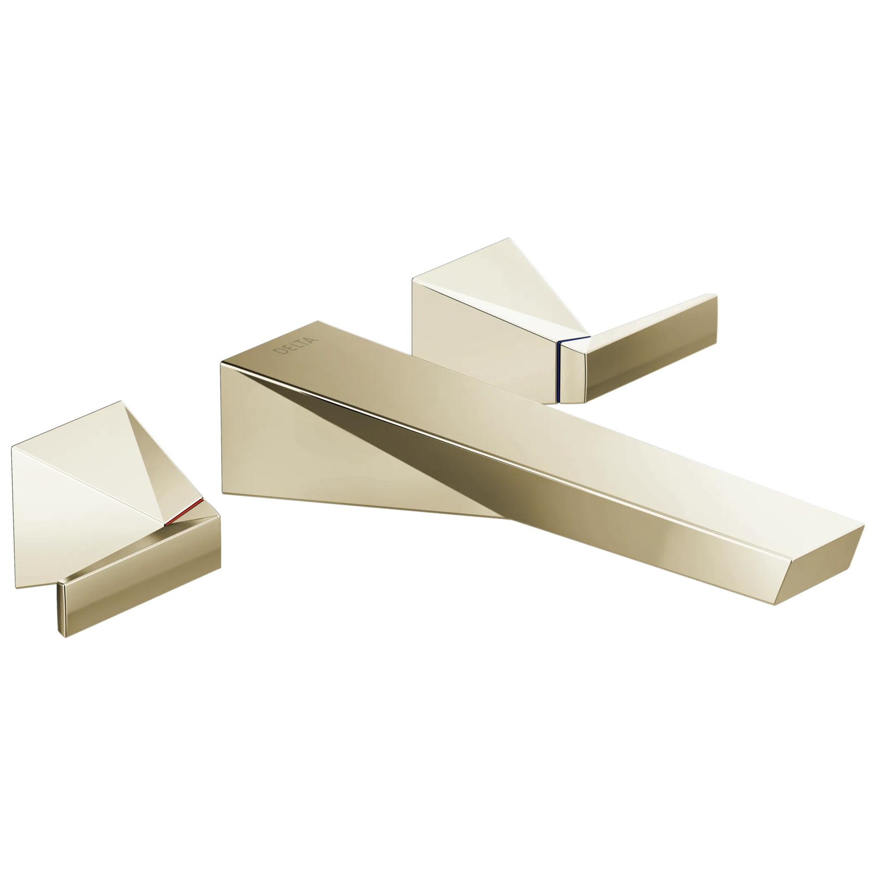 Two Handle Wall Mount Bathroom Faucet Trim