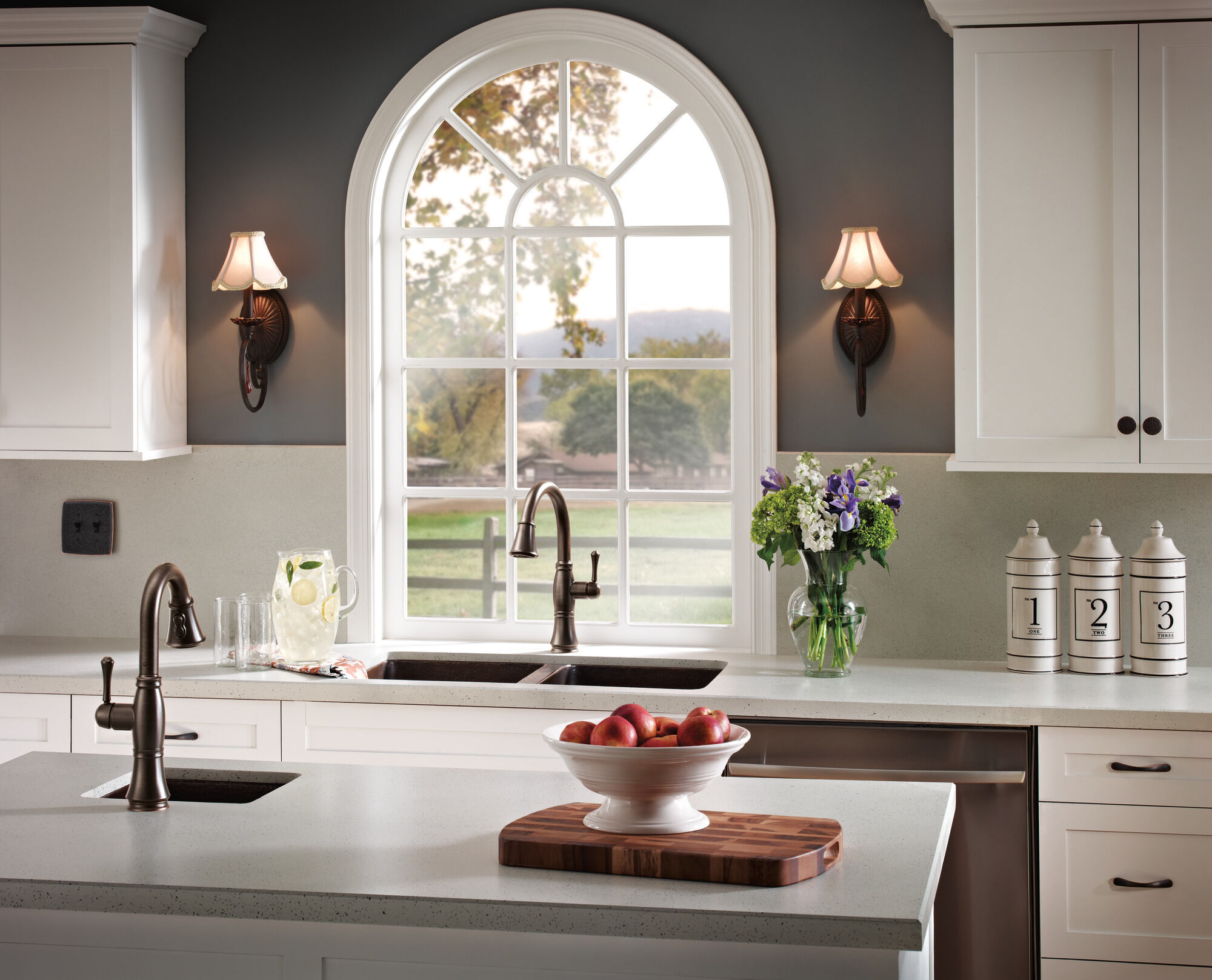 Single Handle Pull-Down Bar / Prep Faucet in Venetian Bronze 9997