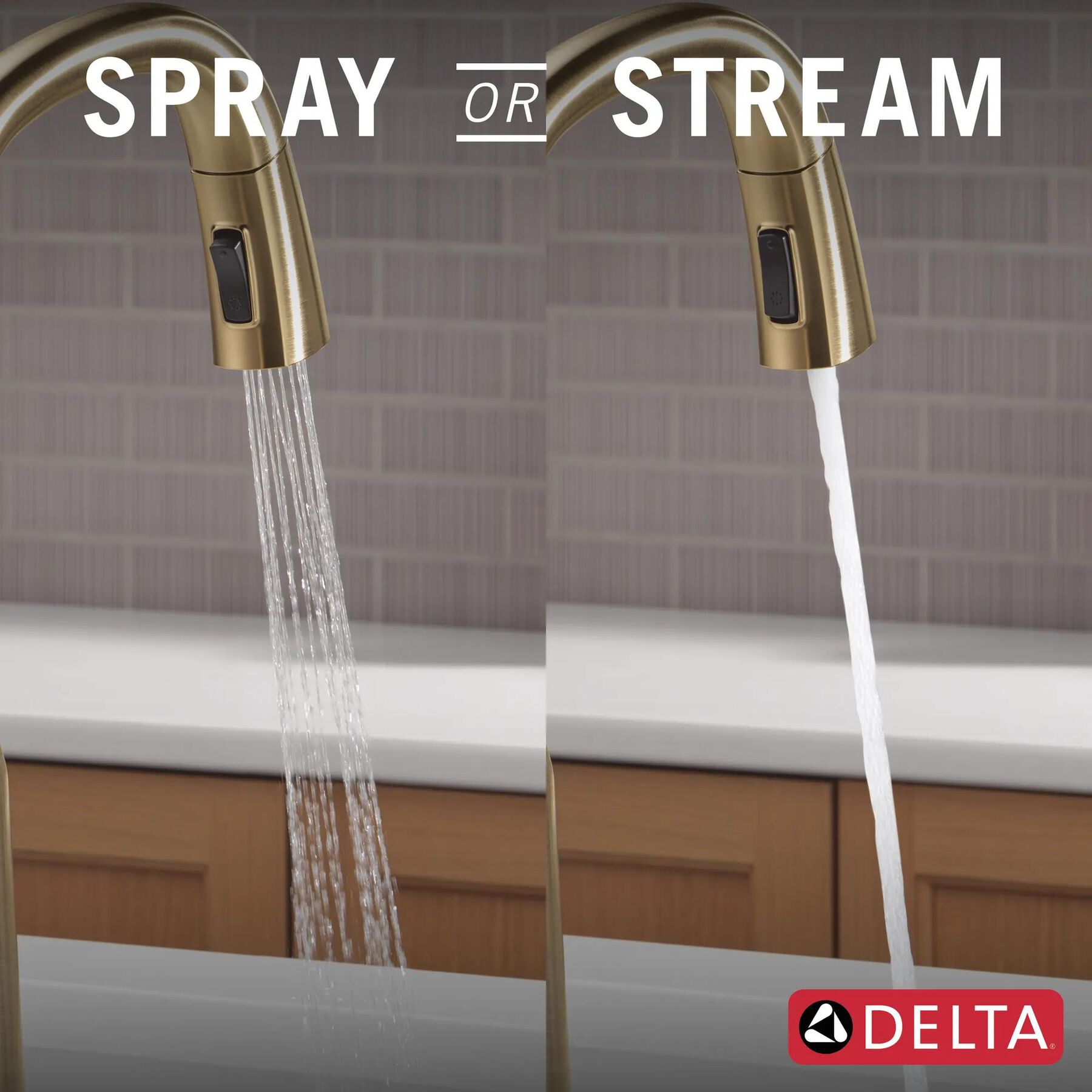 Touch<sub>2</sub>O&reg; Technology Kitchen Faucet with Touchless Technology
