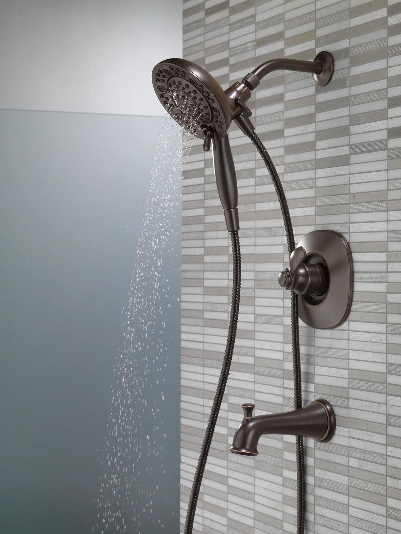 Monitor&reg; 14 Series Tub and Shower with WaterSense&reg; In2ition&reg; Two-in-One Shower